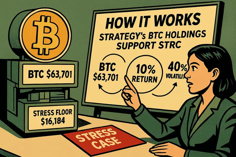 Strategy Model Sets STRC’s Bitcoin Stress Floor at $16,184
