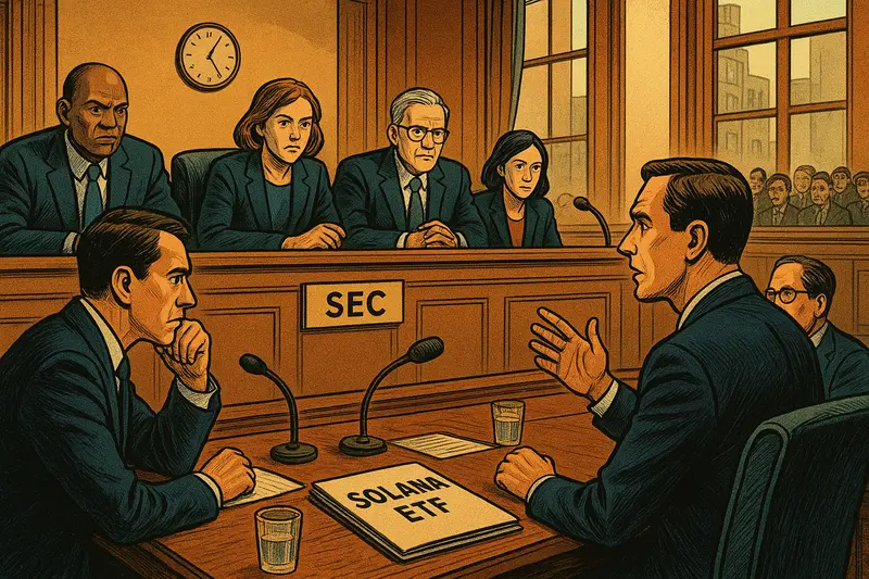 Solana ETF Staking Puts Institutional Yield at the Center of the Next Crypto Fight