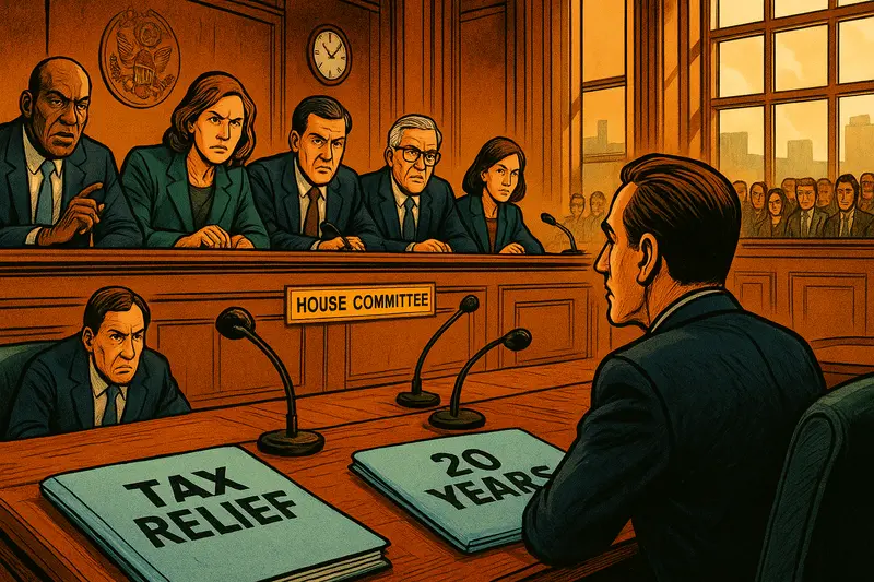 House Panels Weigh Crypto Tax Relief and 20-Year Bitcoin Holding Plan