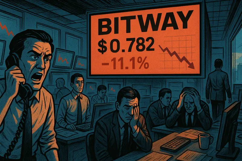 Bitway’s 11.1% Drop Has No Confirmed Catalyst Yet