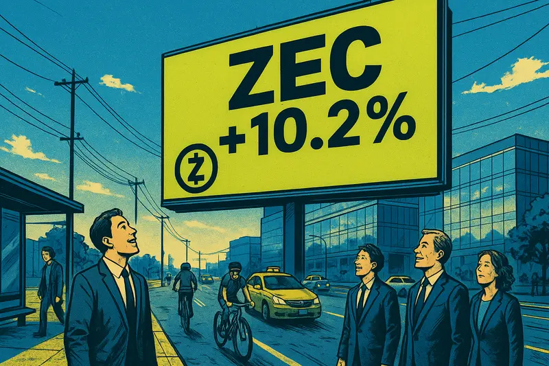 Zcash’s 10.2% jump points to liquidity, privacy demand and a broader crypto rebound