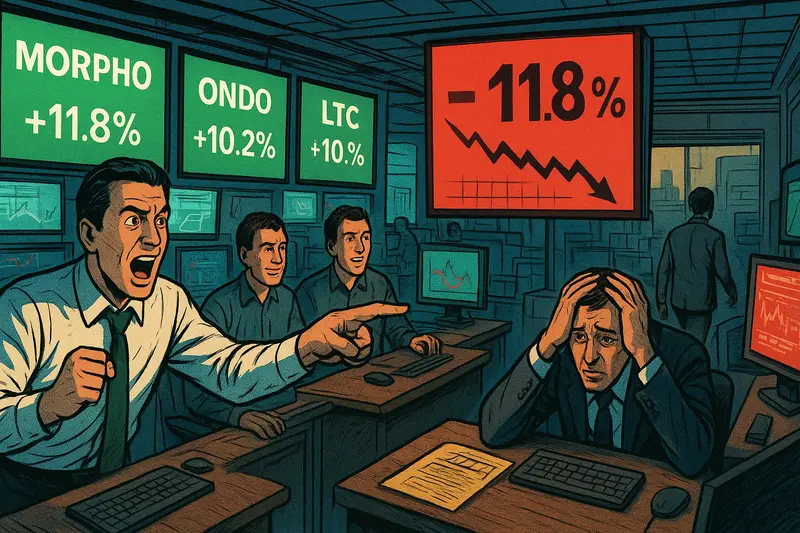 Altcoin rotation, not a broad rally, lifts Morpho, Ondo and Litecoin