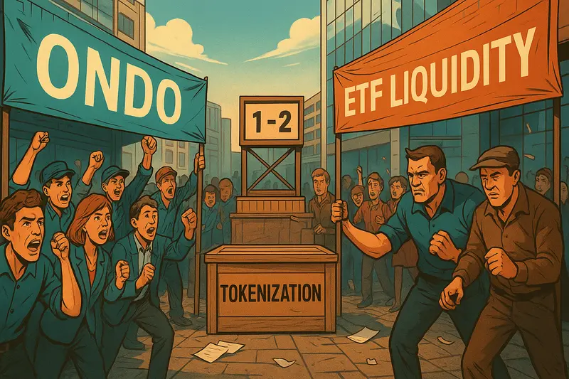 Crypto’s Split Rally Points to ETF Liquidity and a Tokenization Rotation