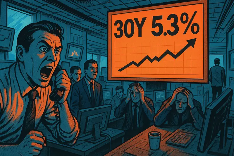 US 30-Year Treasury Yield Climbs to Highest Level Since 2004
