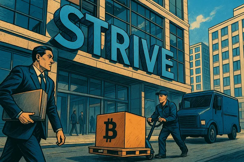 Strive’s $94.5 Million Bitcoin Buy Raises the Stakes in Treasury Race