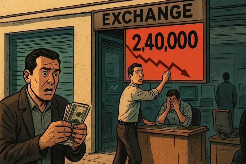 Iran’s Rial Falls to Record Low as Dollar Demand Intensifies