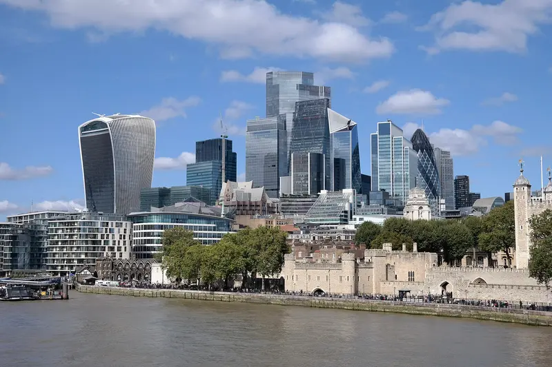 Skyline of London in September 2024