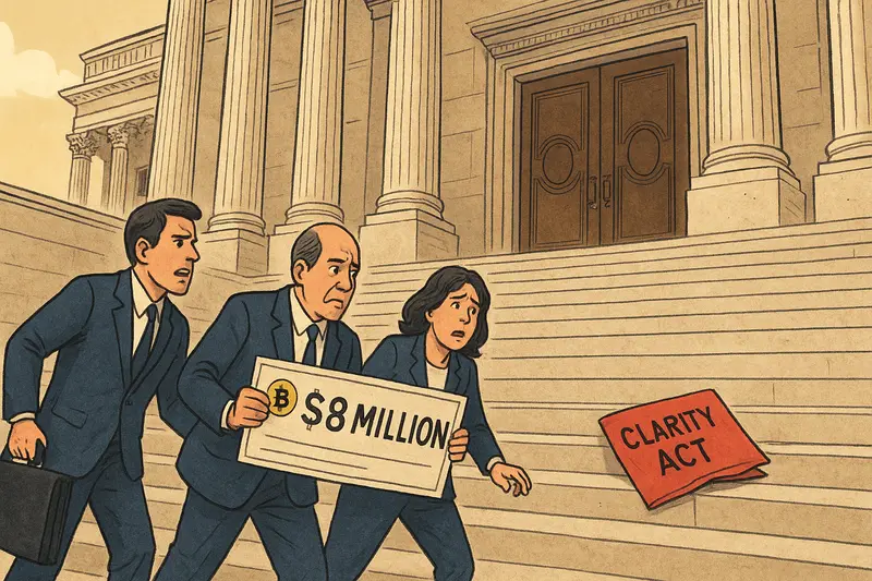 Crypto’s $8 Million Bet on a Market Structure Law Failed to Close the Deal