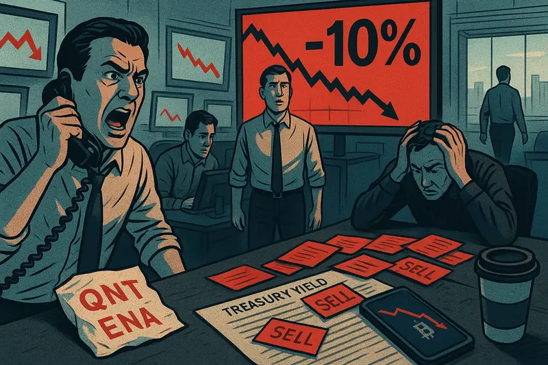 Why QNT and ENA Fell as Crypto’s Risk Trade Lost Momentum