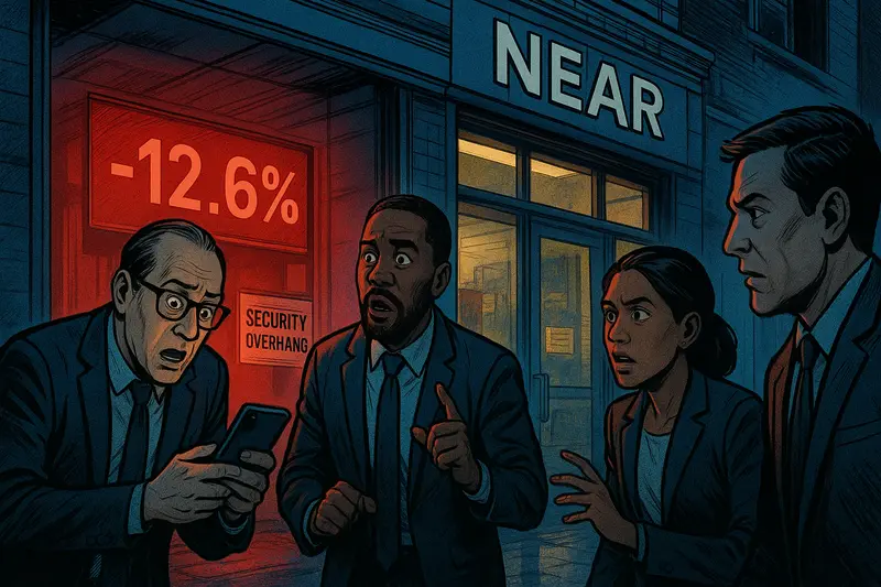 NEAR’s 12.6% Drop Looks Like a Market Selloff With a Security Overhang
