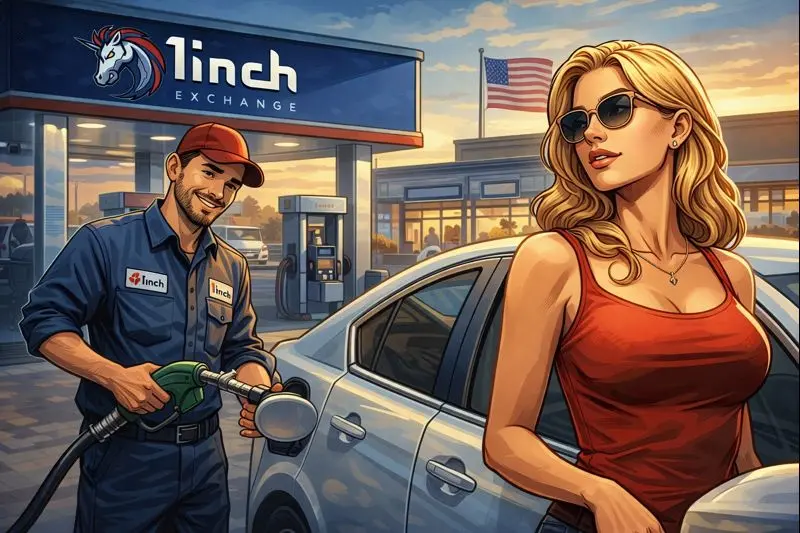 1inch Expands Gasless DeFi Access Through Rewardy Wallet Integration