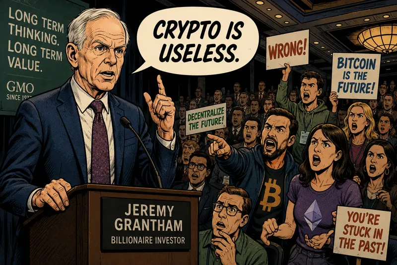 Billionaire Investor Jeremy Grantham Says Crypto Is “Useless.” Has the Market Already Proven Him Wrong?