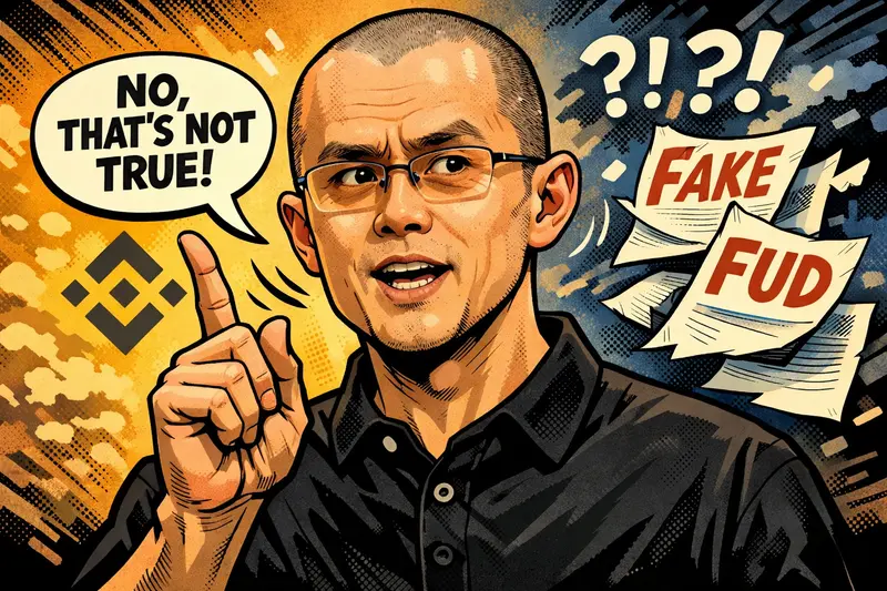 Binance Pushes Back: No Legal Threats Over Insolvency Claims, Just Misinformation