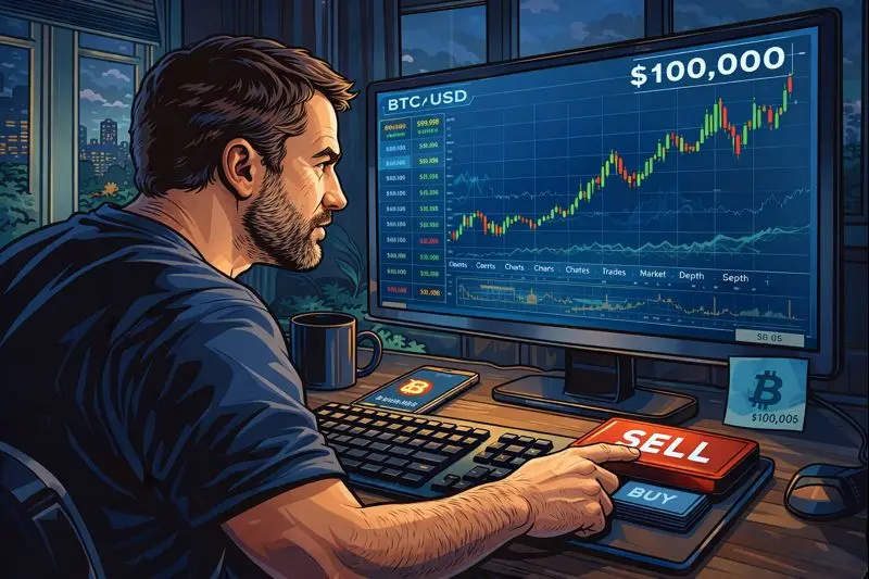 Bitcoin at $100K: How Many Holders Are Ready to Sell?