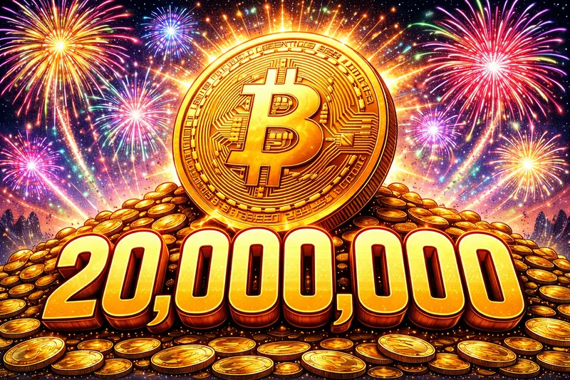 Bitcoin Crosses the 20 Million Milestone: Only One Million Left to Mine