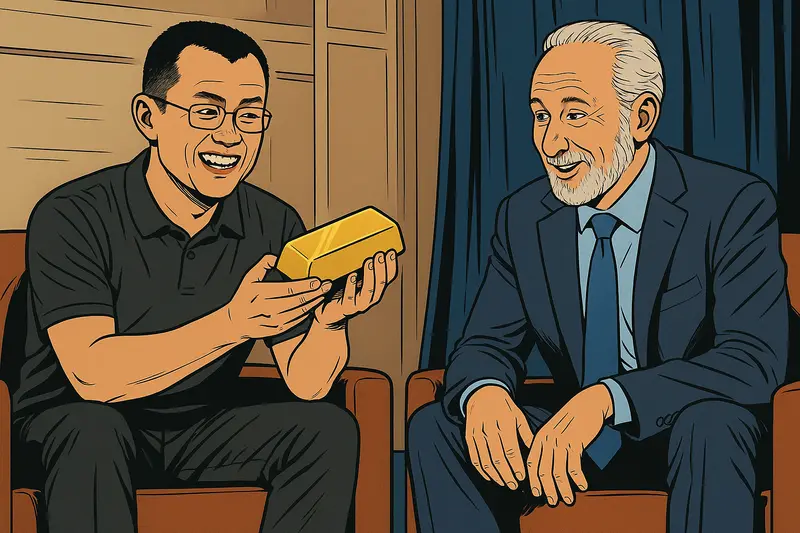 Bitcoin vs. Gold: CZ and Peter Schiff Clash Over the Future of Money in Dubai Debate