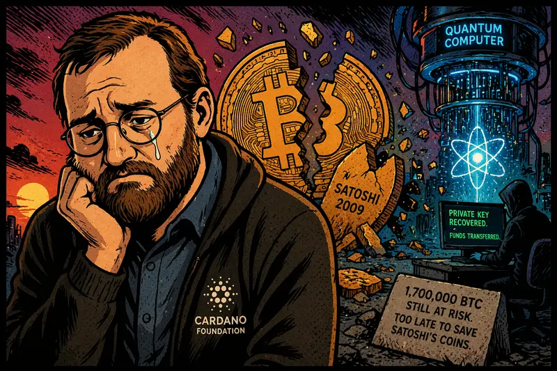 Bitcoin vs Quantum Reality: Why Hoskinson Says 1.7 Million BTC May Still Be Exposed