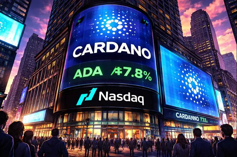Cardano (ADA) Joins Nasdaq’s Crypto Index Portal: A New Milestone for Institutional Visibility