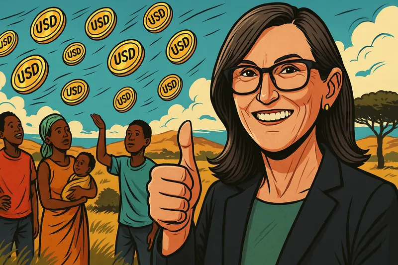 Cathie Wood Pulls Back on Bitcoin’s Future as Stablecoins Take Share