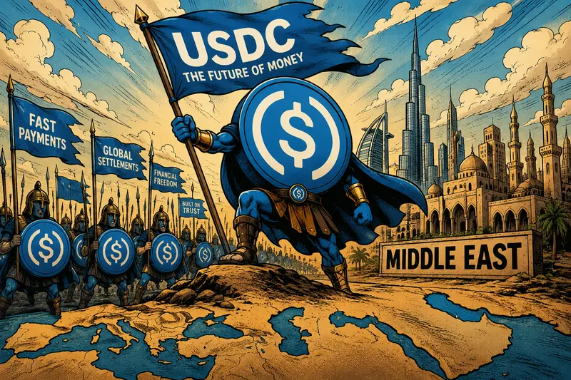 Circle and INFINIOS Put USDC on a Faster Track in the Middle East