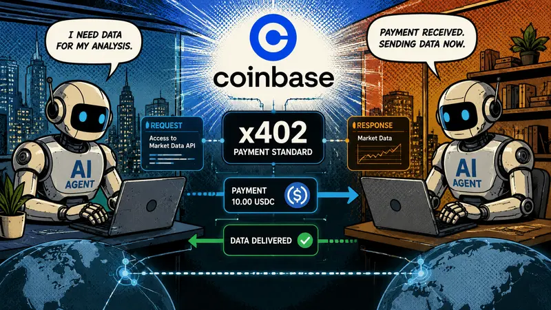 Coinbase Opens the Door to an AI Economy as Autonomous Agents Gain the Ability to Pay Businesses