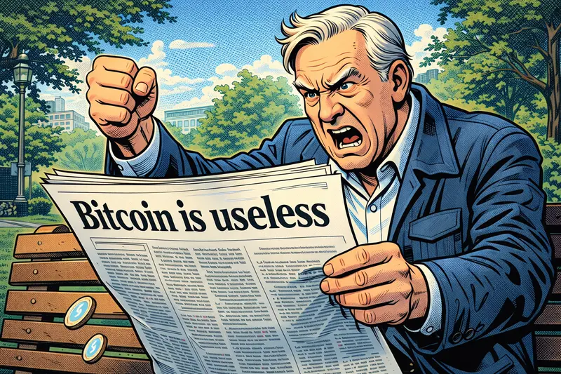 “Crypto Is Useless”? The Debate Between Wall Street Skepticism and the Reality of Blockchain Adoption