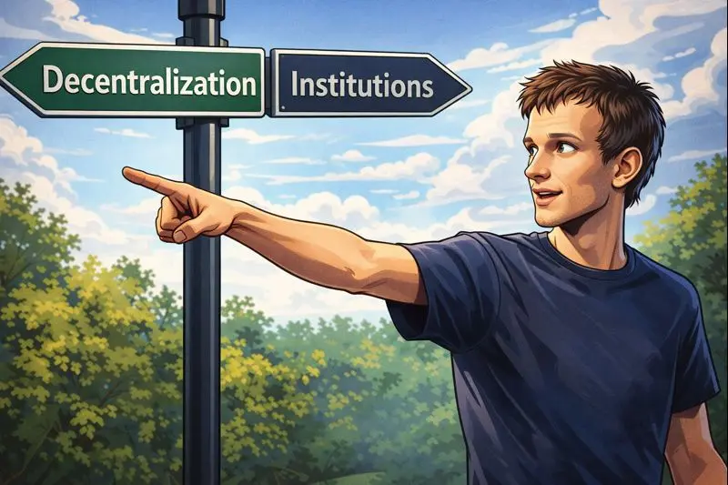Ethereum at a Crossroads: Vitalik Buterin Urges a Return to Core Values in 2026