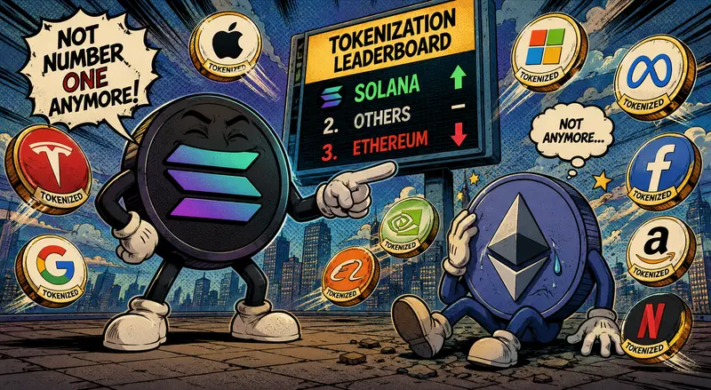 Ethereum Is Not Losing Tokenization, But Its Monopoly Is Over