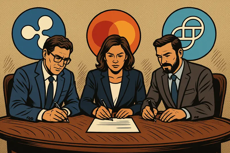 Mastercard, Ripple and Gemini team up to pilot stable‑coin settlements of card transactions on the XRPL