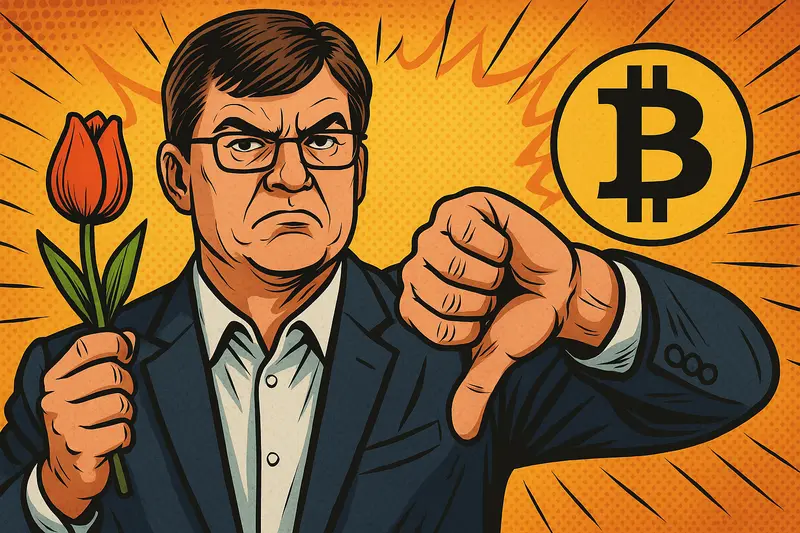 Michael Burry Calls Bitcoin “The Tulip Bulb of Our Time” in Stark New Warning
