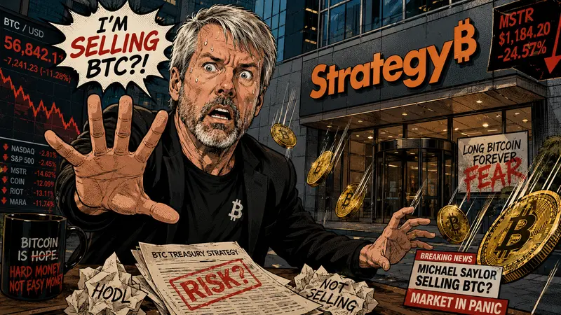 Michael Saylor Did Not Crash Bitcoin, But Strategy’s BTC Sale Hit the Market Where It Hurts