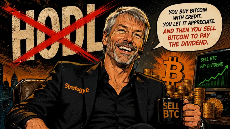 Michael Saylor Just Admitted the Endgame: Sell Your Bitcoin