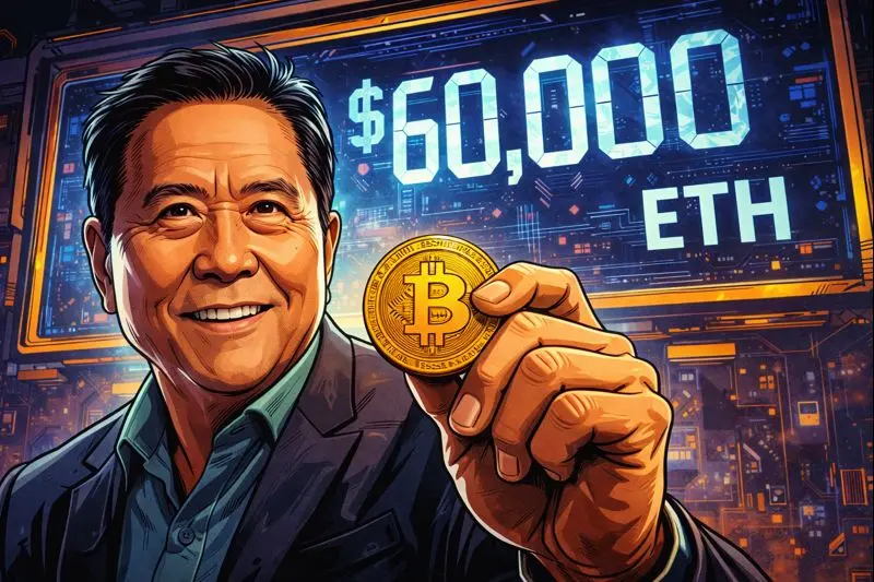 Robert Kiyosaki’s Ethereum Pivot: From Bitcoin Maximalism to a $60,000 ETH Call