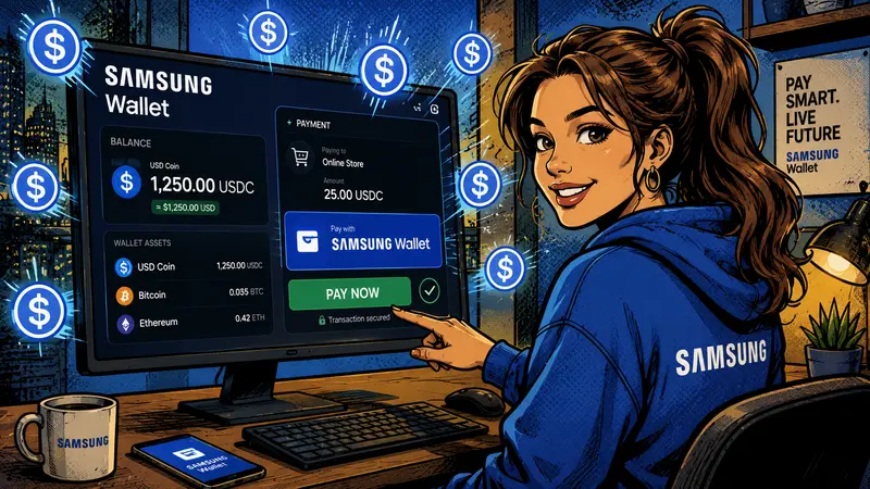 Samsung Brings Stablecoins to Millions of Smartphones With a Major Samsung Wallet Upgrade