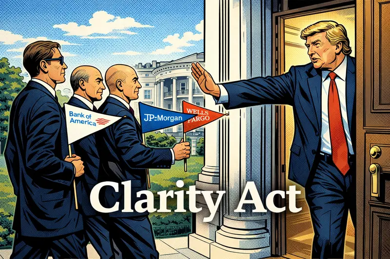 The Battle Over the Clarity Act: Why Trump, Banks, and the Crypto Industry Are Colliding in Washington