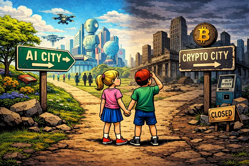 The Great Pivot: How Crypto’s Brightest Minds Are Quietly Rebuilding Around AI