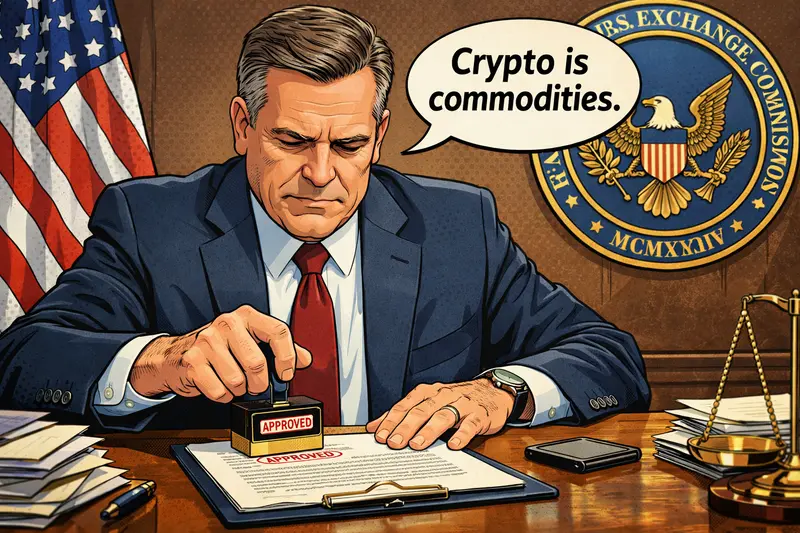 The SEC’s Crypto Reset: What the New Federal Interpretation Really Means for Markets