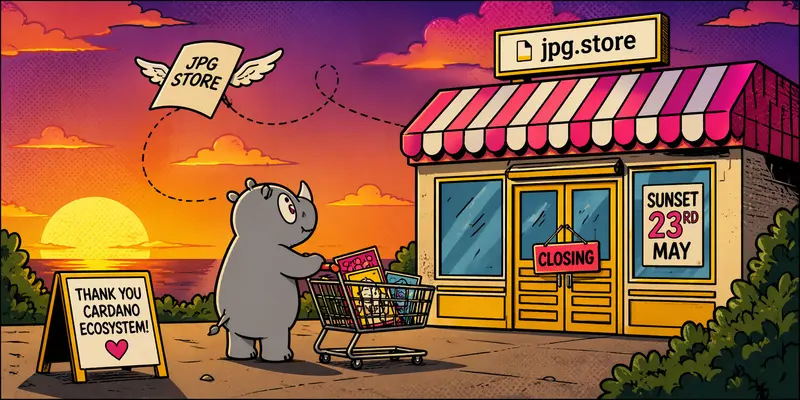The Sunset of JPG Store: What Cardano’s Biggest NFT Marketplace Collapse Really Means