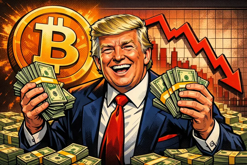TRUMP’S CRYPTO EARNINGS HIT $3.45 BILLION