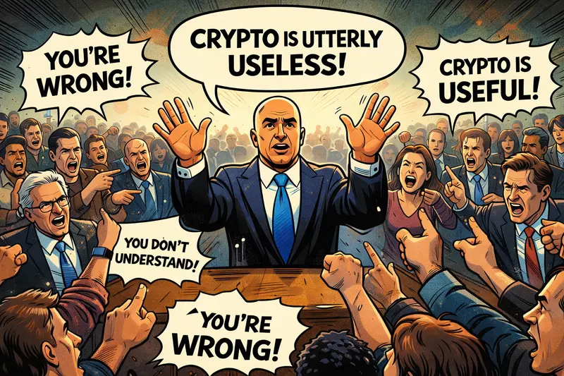 “Utterly Useless”: Fed’s Neel Kashkari Takes Aim at Crypto, And the Stakes Just Got Higher
