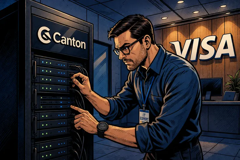 Visa Steps On-Chain: Why Joining Canton as a Super Validator Changes the Game