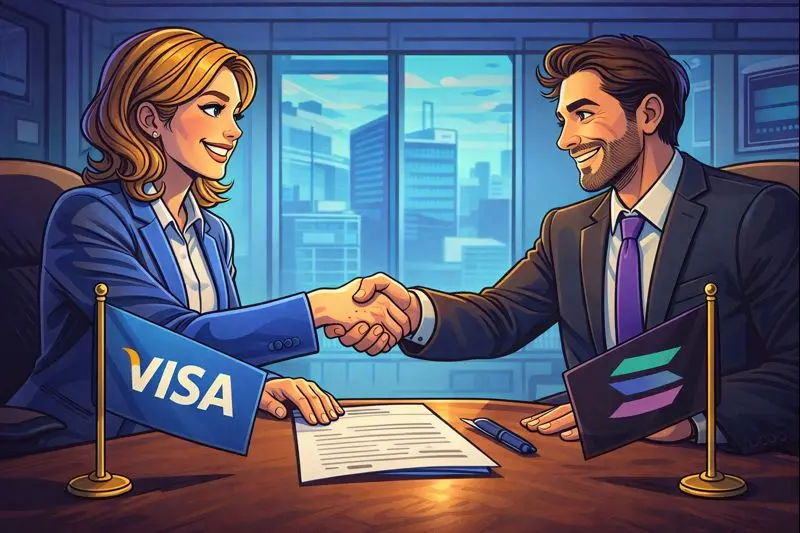 Visa Taps Solana for USDC Settlement in the U.S.: A DeFi Milestone Disguised as a Payments Upgrade