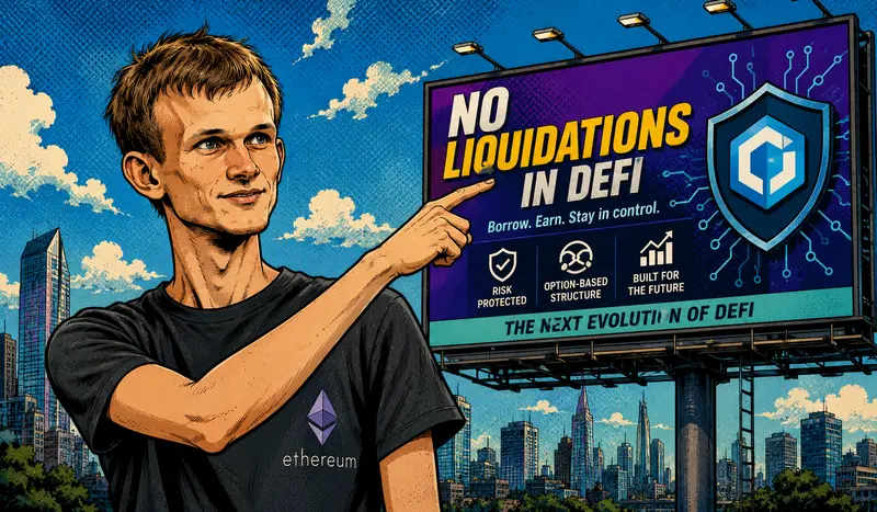 Vitalik Buterin’s Liquidation-Free DeFi Vision Could Rewrite Crypto’s Risk Engine