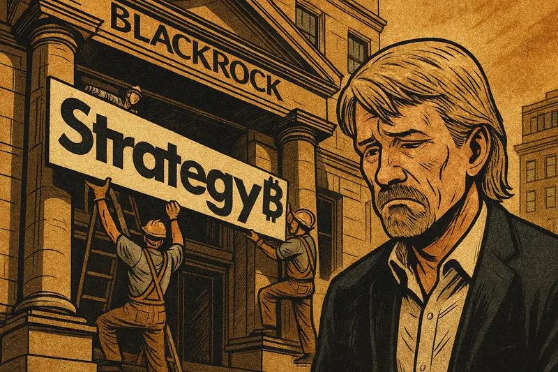 Wall Street Turns Its Back on MicroStrategy: BlackRock & Vanguard Dump $5.4 Bln in Shares