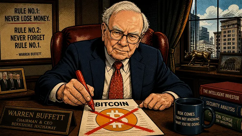 Warren Buffett Sounds the Alarm on Crypto Speculation as Bitcoin, Memecoins and Prediction Markets Heat Up