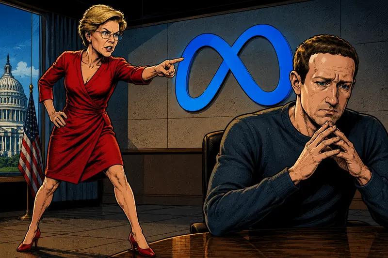 Warren Reopens the Meta Stablecoin War as Congress Moves Closer to Crypto Regulation