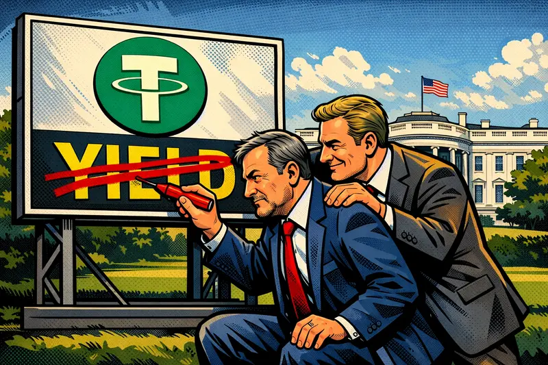WHITE HOUSE STABLECOIN MEETING ENDS WITHOUT A DEAL